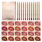 👄 KUP 2 – ZYSKAJ 1 GRATIS! 💄 Zestaw 12 kredek do ust odpornych na rozmazywanie – długotrwałe, kremowe i wodoodporne – idealne na co dzień i do profesjonalnego makijażu 🎨