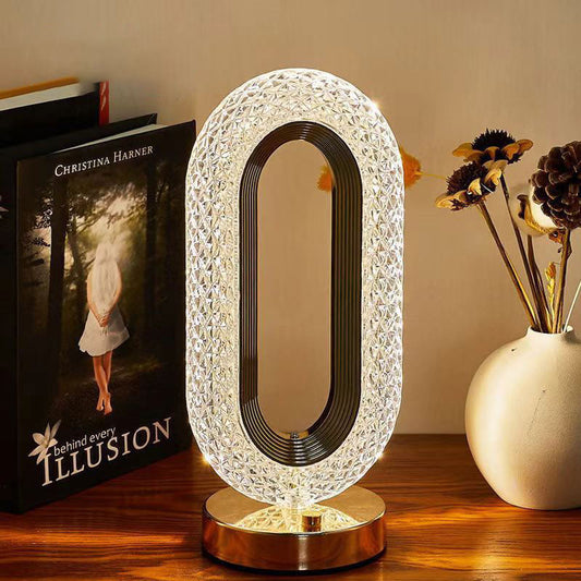 ✨ Stylowa lampka nocna dotykowa z ładowaniem USB – elegancja i wygoda na Twoim stoliku! 🌙🔋