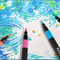 🎨 Pisaki akrylowe dla dzieci – bezpieczne, nietoksyczne, kryjące kolory. Idealne do kamienia, drewna, szkła i papieru! ✨🖌️