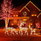 🎄🦌 Zestaw świątecznych reniferów LED z kokardą – dekoracyjna rodzina reniferów do wnętrz i na zewnątrz ✨Darmowa dostawa 🚚
