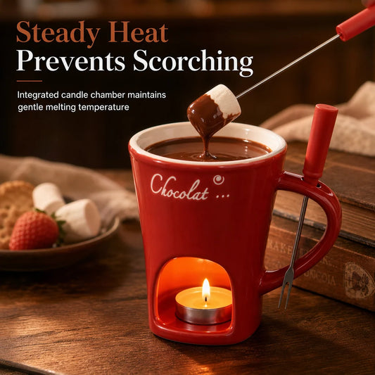 🍫 CERAMICZNY KUBEK DO CZEKOLADY 🕯️✨ Idealny na romantyczną kolację lub imprezę z przyjaciółmi! 🥂🍓