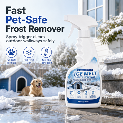 🥳 GORĄCA WYPRZEDAŻ 2026 🥳 💞 PONAD 50 000 SPRZEDANYCH! ❄️🐾 50% ZNIŻKI!  Spray do usuwania lodu i śniegu na zewnątrz – bezpieczny dla zwierząt, rozpuszcza mróz natychmiast po kontakcie. Szybko oczyszcza schody, ścieżki i tarasy! 🛡️✅