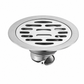 🚿💧 50% ZNIŻKI TERAZ! Okrągły odpływ podłogowy ze stali nierdzewnej szczotkowanej z wkładem dezodoryzującym – szybki odpływ wody i ochrona przed zapachami – pasuje do łazienki, prysznica i pralki ✨