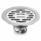 🚿💧 50% ZNIŻKI TERAZ! Okrągły odpływ podłogowy ze stali nierdzewnej szczotkowanej z wkładem dezodoryzującym – szybki odpływ wody i ochrona przed zapachami – pasuje do łazienki, prysznica i pralki ✨