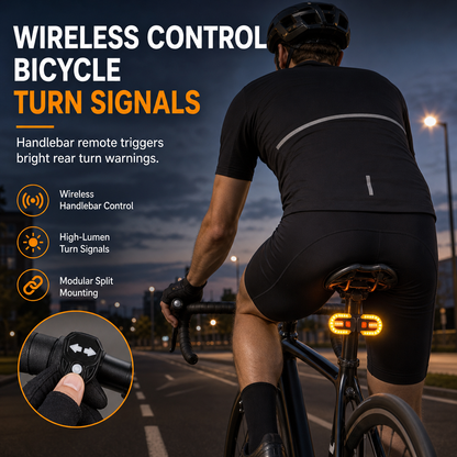 🚴 50% ZNIŻKI TERAZ! 🔦 Bezprzewodowa migająca lampka tylna do roweru – automatyczny czujnik hamowania, ponad 30 trybów oświetlenia i ładowanie przez USB ⚡