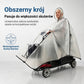 🌧️ Pokrowiec przeciwdeszczowy do skuterów inwalidzkich – w pełni pokrywający, wodoodporny daszek z PVC