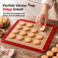🧁 50% ZNIŻKI TERAZ! 🍪 Nieprzywierająca silikonowa mata do pieczenia z narożnikiem snap – żaroodporne włókno szklane, szczelna forma i łatwe czyszczenie – idealna do makaroników, wypieków i zabrudzonych piekarników ✨