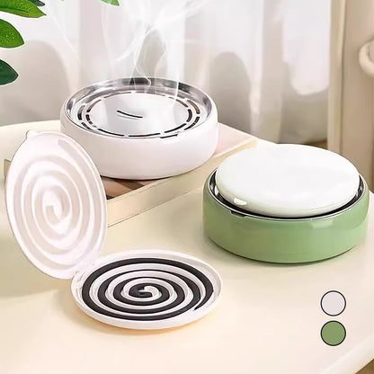 🦟 Podstawka na spirale przeciw komarom z separatorem – skuteczna ochrona bez bałaganu! ✨