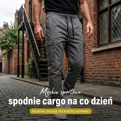 👖🌿Męskie spodnie cargo na co dzień ze sznurkiem🔥