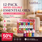 🔥Ograniczona oferta 50% taniej! 🎁🌺Świeży zapach poprawia nastrój!🌷Zestaw 12 olejków eterycznych rozpuszczalnych w wodzie